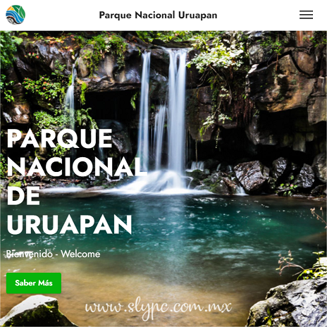 Parque Nacional de Uruapan, Michoacan. Barranca del Cupatitzio